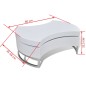 vidaXL Mesa de centro moderna y ajustable negra con brillo vidaXL Mesa de centro moderna y ajustable negra con brillo