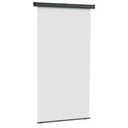vidaXL Toldo lateral de balcón color crema 145x250 cm