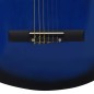 vidaXL Guitarra clásica para principiantes y niños azul 3/4 36" vidaXL Guitarra clásica para principiantes y niños azul 3/4 36"