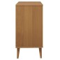 vidaXL Mesita de noche MOLDE madera maciza pino marrón 76,5x40x80 cm vidaXL Mesita de noche MOLDE madera maciza pino marrón 76,5x40x80 cm