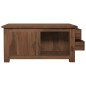 vidaXL Mesa de centro de madera de teca maciza 68x68x33 cm vidaXL Mesa de centro de madera de teca maciza 68x68x33 cm