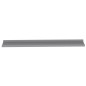 vidaXL Estantes de pared 4 unidades gris 100x9x3 cm vidaXL Estantes de pared 4 unidades gris 100x9x3 cm