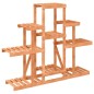 vidaXL Soporte para flores madera maciza abeto 110x25x96 cm vidaXL Soporte para flores madera maciza abeto 110x25x96 cm