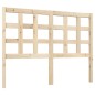 vidaXL Cabecero de cama madera maciza de pino 125,5x4x100 cm vidaXL Cabecero de cama madera maciza de pino 125,5x4x100 cm