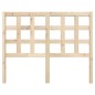 vidaXL Cabecero de cama madera maciza de pino 125,5x4x100 cm vidaXL Cabecero de cama madera maciza de pino 125,5x4x100 cm