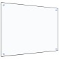 vidaXL Protector contra salpicaduras cocina vidrio templado 80x60 cm vidaXL Protector contra salpicaduras cocina vidrio templado 80x60 cm
