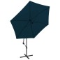 vidaXL Sombrilla voladiza 3 m azul vidaXL Sombrilla voladiza 3 m azul