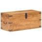 vidaXL Baúl de madera maciza de acacia 90x40x40 cm vidaXL Baúl de madera maciza de acacia 90x40x40 cm