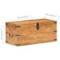 vidaXL Baúl de madera maciza de acacia 90x40x40 cm vidaXL Baúl de madera maciza de acacia 90x40x40 cm