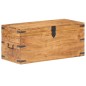 vidaXL Baúl de madera maciza de acacia 90x40x40 cm vidaXL Baúl de madera maciza de acacia 90x40x40 cm