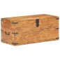 vidaXL Baúl de madera maciza de acacia 90x40x40 cm vidaXL Baúl de madera maciza de acacia 90x40x40 cm