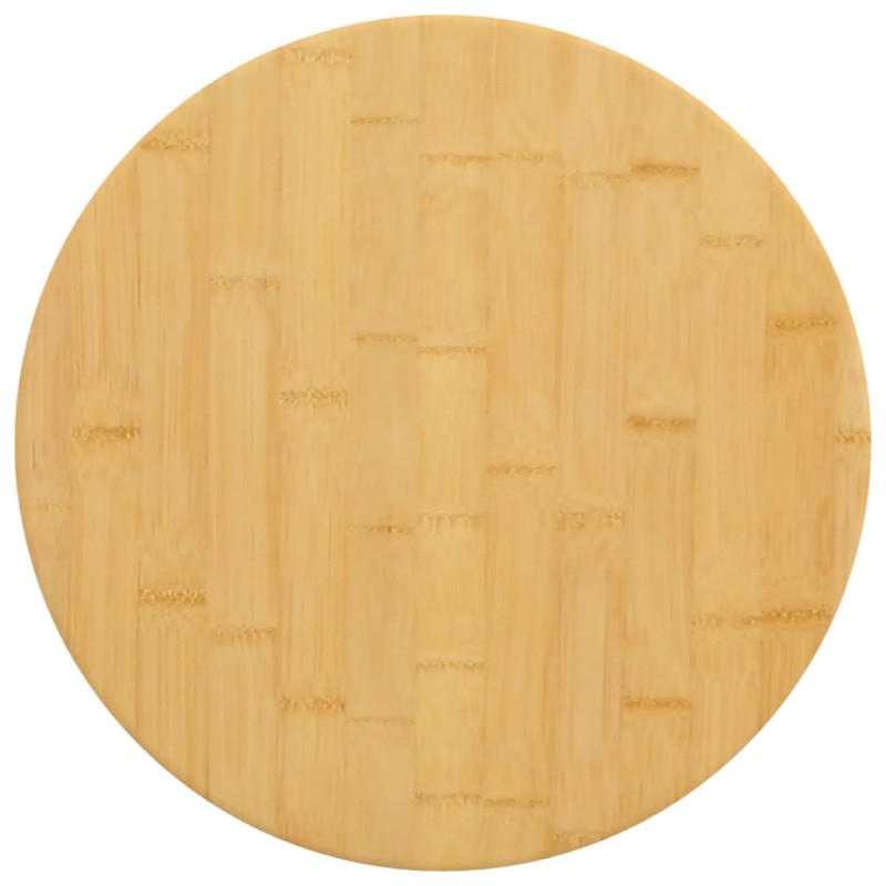 vidaXL Tablero de mesa de bambú Ø40x2,5 cm vidaXL Tablero de mesa de bambú Ø40x2,5 cm