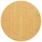 vidaXL Tablero de mesa de bambú Ø40x2,5 cm vidaXL Tablero de mesa de bambú Ø40x2,5 cm