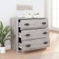 vidaXL Aparador de madera contrachapada gris Sonoma 70x35,5x67,5 cm vidaXL Aparador de madera contrachapada gris Sonoma 70x35,5x67,5 cm