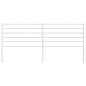 vidaXL Cabecero de metal blanco 180 cm vidaXL Cabecero de metal blanco 180 cm