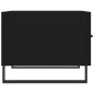 vidaXL Mesas de centro 2 uds madera de ingeniería negro 50x50x40 cm vidaXL Mesas de centro 2 uds madera de ingeniería negro 50x50x40 cm