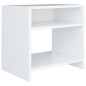 vidaXL Mesitas de noche 2 uds madera contrachapada blanco 40x30x40 cm vidaXL Mesitas de noche 2 uds madera contrachapada blanco 40x30x40 cm