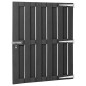 vidaXL Puerta de jardín de WPC gris 100x112 cm vidaXL Puerta de jardín de WPC gris 100x112 cm