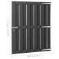 vidaXL Puerta de jardín de WPC gris 100x112 cm vidaXL Puerta de jardín de WPC gris 100x112 cm