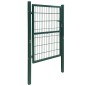 vidaXL Cancela de valla 2D individual verde 106x230 cm vidaXL Cancela de valla 2D individual verde 106x230 cm