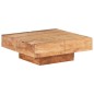 vidaXL Mesa de centro de madera maciza de acacia 80x80x28 cm vidaXL Mesa de centro de madera maciza de acacia 80x80x28 cm