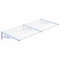 vidaXL Marquesina puerta policarbonato gris y transparente 199x90 cm vidaXL Marquesina puerta policarbonato gris y transparente 199x90 cm