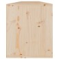 vidaXL Armario de pared 2 uds madera maciza de pino 100x30x35 cm vidaXL Armario de pared 2 uds madera maciza de pino 100x30x35 cm