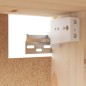vidaXL Armario de pared 2 uds madera maciza de pino 100x30x35 cm vidaXL Armario de pared 2 uds madera maciza de pino 100x30x35 cm
