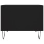 vidaXL Mesas de centro 2 uds madera de ingeniería negro 50x50x40 cm vidaXL Mesas de centro 2 uds madera de ingeniería negro 50x50x40 cm