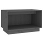 vidaXL Mueble de TV de madera maciza de pino gris 60x35x35 cm vidaXL Mueble de TV de madera maciza de pino gris 60x35x35 cm
