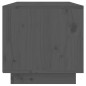 vidaXL Mueble de TV de madera maciza de pino gris 60x35x35 cm vidaXL Mueble de TV de madera maciza de pino gris 60x35x35 cm