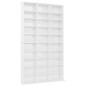 vidaXL Armario CDs madera contrachapada blanco brillo 102x16x177,5 cm vidaXL Armario CDs madera contrachapada blanco brillo 102x16x177,5 cm