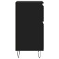 vidaXL Aparadores 2 uds madera de ingeniería negro 40x35x70 cm vidaXL Aparadores 2 uds madera de ingeniería negro 40x35x70 cm