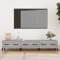 vidaXL Mueble para TV madera contrachapada gris Sonoma 150x34,5x30 cm vidaXL Mueble para TV madera contrachapada gris Sonoma 150x34,5x30 cm