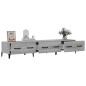 vidaXL Mueble para TV madera contrachapada gris Sonoma 150x34,5x30 cm vidaXL Mueble para TV madera contrachapada gris Sonoma 150x34,5x30 cm