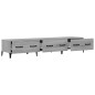 vidaXL Mueble para TV madera contrachapada gris Sonoma 150x34,5x30 cm vidaXL Mueble para TV madera contrachapada gris Sonoma 150x34,5x30 cm