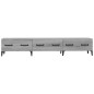 vidaXL Mueble para TV madera contrachapada gris Sonoma 150x34,5x30 cm vidaXL Mueble para TV madera contrachapada gris Sonoma 150x34,5x30 cm