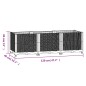 vidaXL Arriate polipropileno 120x40x38 cm vidaXL Arriate polipropileno 120x40x38 cm