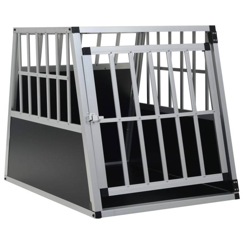 vidaXL Jaula de perro con puerta única 65x91x69,5 cm