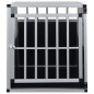 vidaXL Jaula de perro con puerta única 65x91x69,5 cm