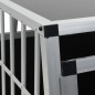 vidaXL Jaula de perro con puerta única 65x91x69,5 cm
