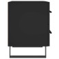 vidaXL Mesitas de noche 2 uds madera ingeniería negro 40x35x47,5 cm vidaXL Mesitas de noche 2 uds madera ingeniería negro 40x35x47,5 cm