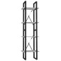 vidaXL Estantería 4 niveles madera gris Sonoma 40x30x140 cm vidaXL Estantería 4 niveles madera gris Sonoma 40x30x140 cm
