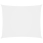 vidaXL Toldo de vela rectangular tela Oxford blanco 4x5 m vidaXL Toldo de vela rectangular tela Oxford blanco 4x5 m