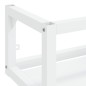 vidaXL Estructura de lavabo suspendido hierro blanco 79x38x31 cm vidaXL Estructura de lavabo suspendido hierro blanco 79x38x31 cm