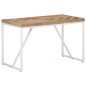 vidaXL Mesa de comedor madera maciza de acacia y mango 120x60x76 cm