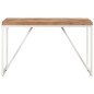 vidaXL Mesa de comedor madera maciza de acacia y mango 120x60x76 cm