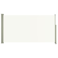 vidaXL Toldo lateral retráctil de jardín crema160x300 cm