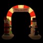 vidaXL Puerta de arco inflable de Navidad con LED 260 cm vidaXL Puerta de arco inflable de Navidad con LED 260 cm