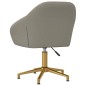 vidaXL Sillas de comedor giratorias 6 uds de terciopelo gris claro vidaXL Sillas de comedor giratorias 6 uds de terciopelo gris claro
